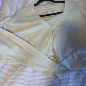 aeropostale oversized crop top